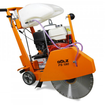Gölz Benzine Vloerenzaagmachines-Elektrisch aangedreven