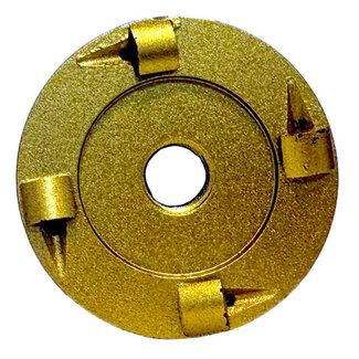 Pristis 060/M14 Pristis komschijf 4 PKD segm. Medium Goud
