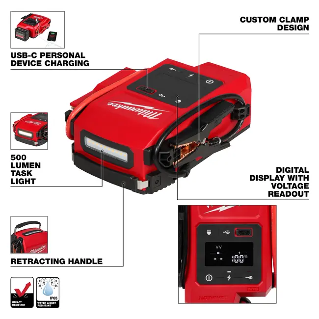Milwaukee M18JS2000-0 Jump Starter