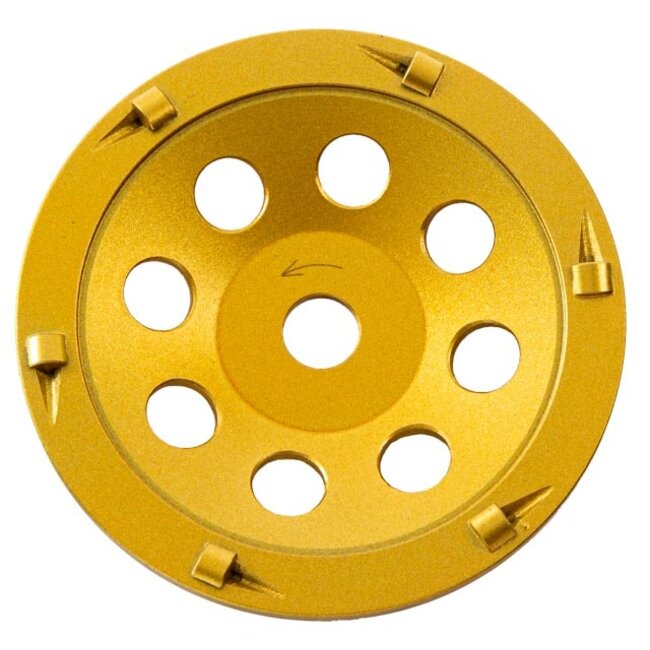 150/19,0mm Pristis komschijf PKD segm. Medium Goud HILTI