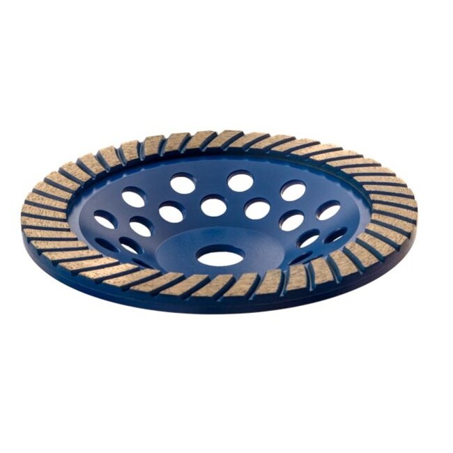 180/22,2mm Pristis komschijf turbo Medium Blauw