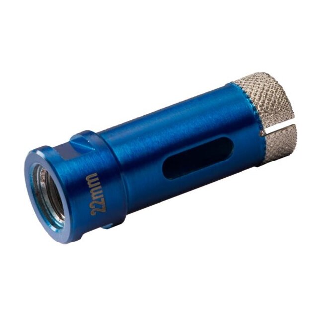 Tegelboor diamant  3D M14- 22 x 45mm nl. tbv haakse slijper