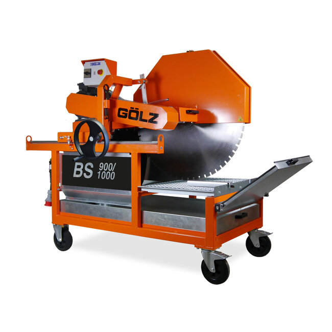 Golz Steenzaagmachine BS1000 400V 7,5KW 50Hz