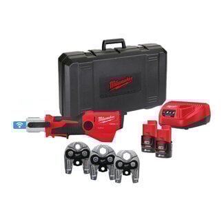 Milwaukee Milwaukee M12ONEHPT-202C Geberit Mapress Set Milwaukee Milwaukee M12ONEHPT-202C Geberit Mapress Set