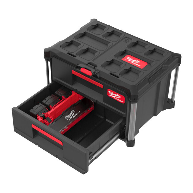 Milwaukee PACKOUT Verdeler voor gereedschapskoffers met lade