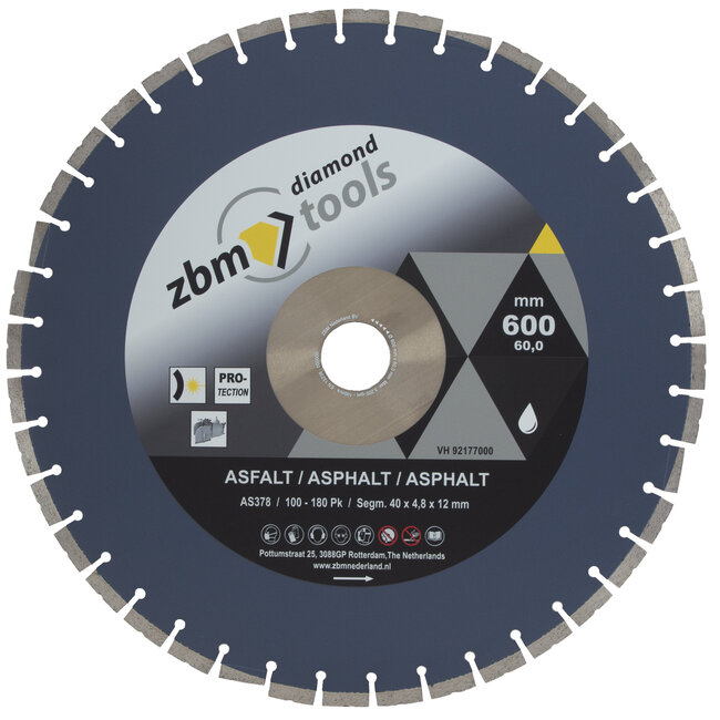 600/60,0 - 4,8x12 AS378 Ex. Soft 100-180Pk Asfalt Grijsblauw