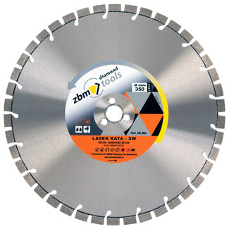 ZBM Diamondtools 350/25,40 KATA-XW 3D Laser Beton - TK41 3NL M6