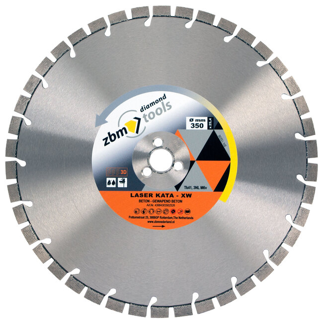 350/25,40 KATA-XW 3D Laser Beton - TK41 3NL M6