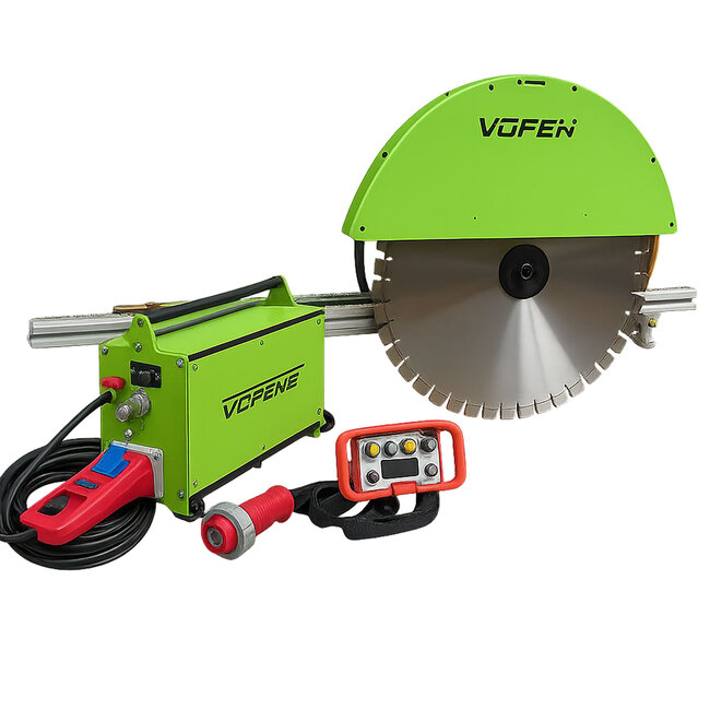 Wandzaag VOPEN High-frequency wall saw V5W2 (22kW) Compleet