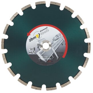 ZBM Diamondtools 350/25,4 20x3,0x10 36S-BI ZBM Ex. harde klinkers VE1 Groen