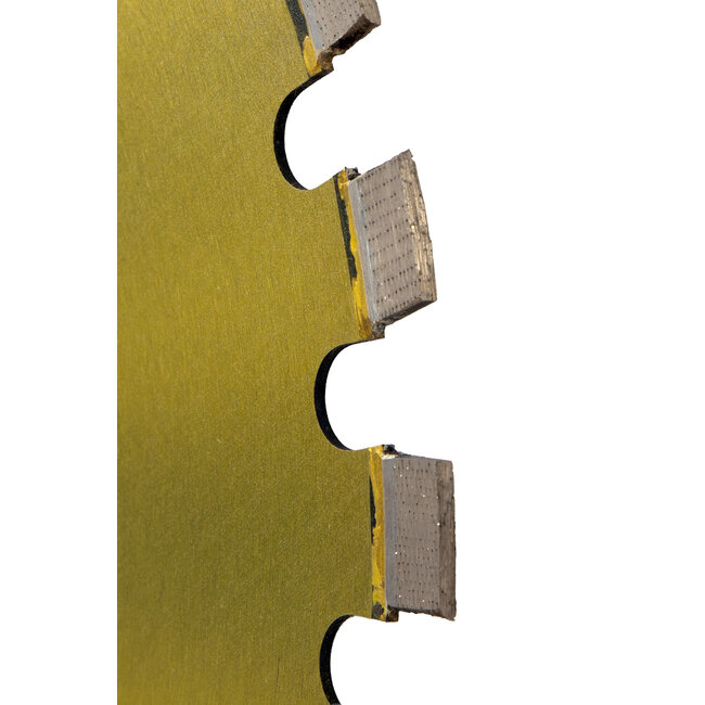 Diamantzaagblad voor extreem harde klinkers 350 x 25.4 mm
