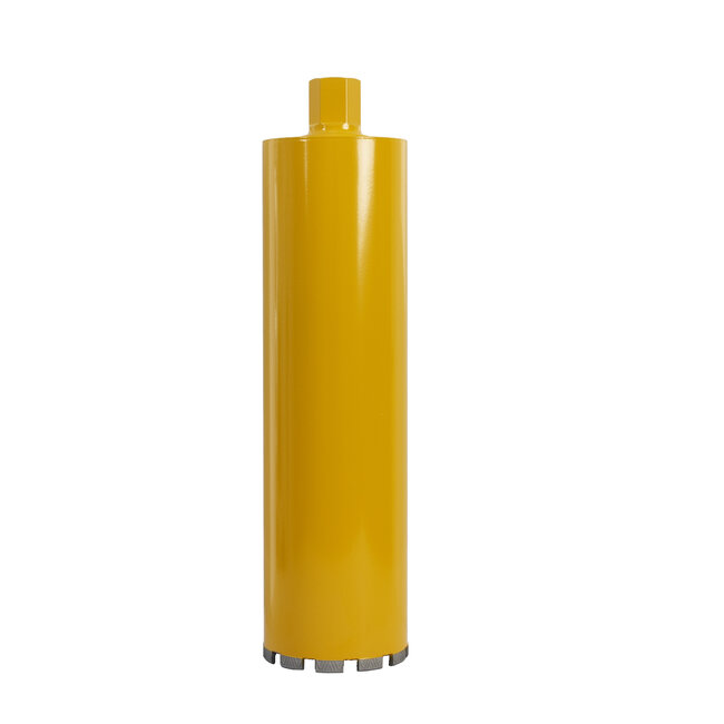 132/450 5/4UNC Lasergelast diamantboor dikwandig beton 3,0 kW geel