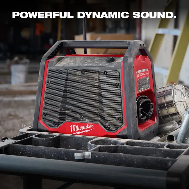 Milwaukee M18RC2DAB+ Jobsite radio/lader G2