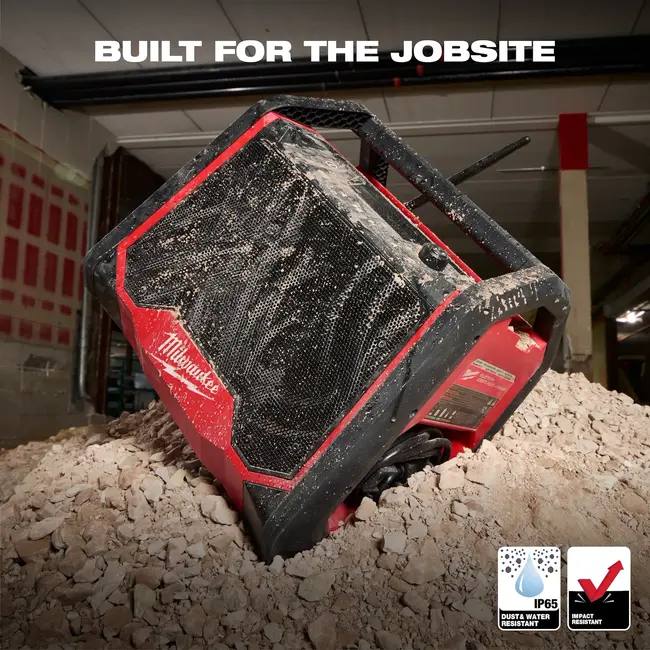 Milwaukee M18RC2DAB+ Jobsite radio/lader G2