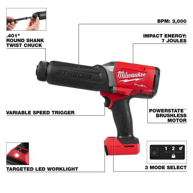 Milwaukee M18FCH-501HX FUEL STRIKER hamer