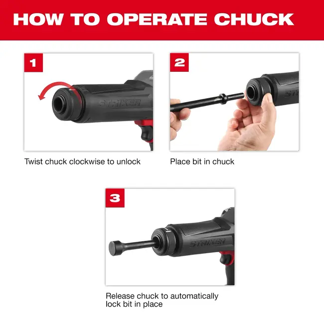 Milwaukee M18FCH-501HX FUEL STRIKER hamer