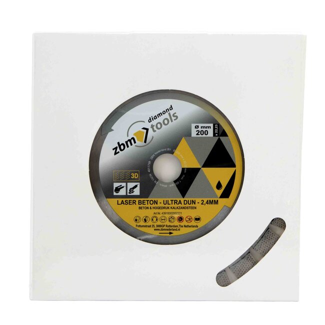 200/22,23 ZBM Laser Beton - Ultra dun - 2,4mm