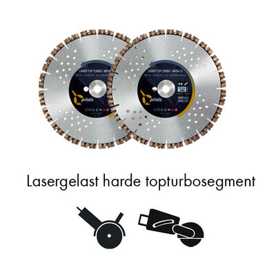 Universeelzaagblad-Laser Top Turbo Infra 12