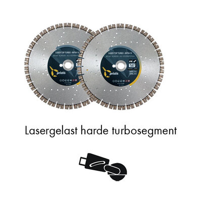 Universeelzaagblad-Laser Top Turbo Infra 15