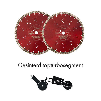 Universeelzaagblad-Top Turbo Beton C15 