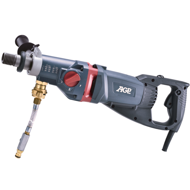 Boormotor DMC160 (dr./nat), 2.200W, 1.1/4""(M) + 1/2""(V)