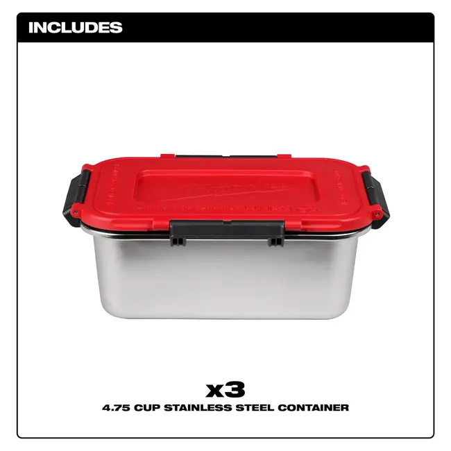 Milw. M18FW/  M18FWC1L Voedeslverwarmer container 1L