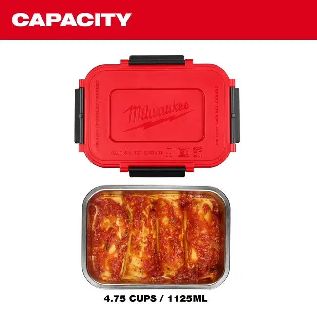 Milw. M18FW/  M18FWC1L Voedeslverwarmer container 1L