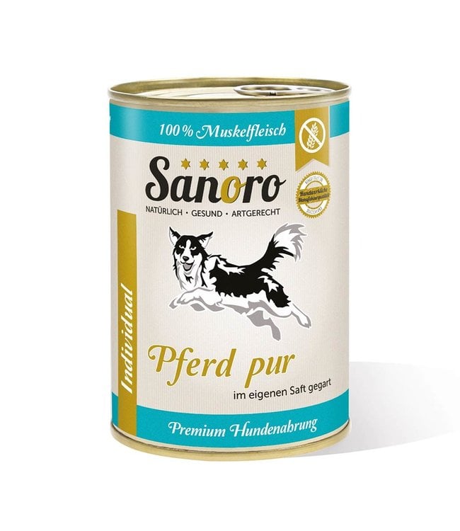 Hundefutter Pferd pur: reines Muskelfleisch vom Pferd, salzfrei