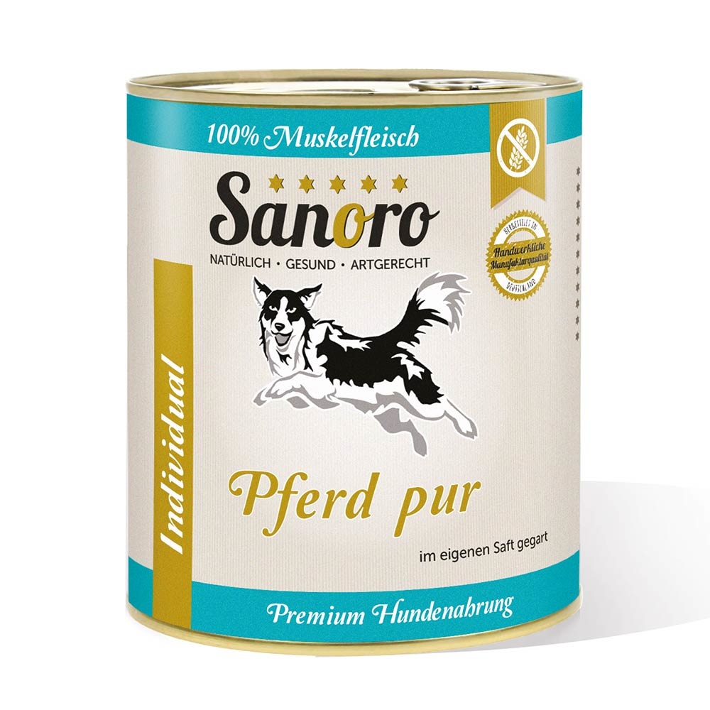 pferd pur hundefutter Pferd pur – Pollux Hundefutter main image 0
