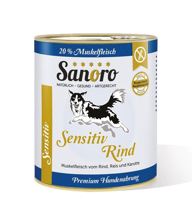 Sensitiv Menü Rind mit Reis* und Karotte*