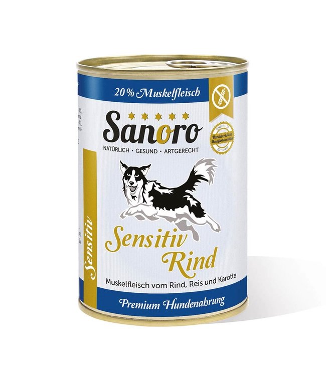 Sensitiv Menü Rind Menü mit Reis* und Karotte*