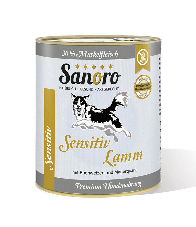 Sensitiv Menü Lamm mit Karotte und Buchweizen