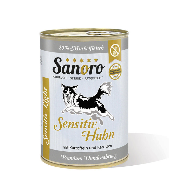 Sensitiv Menü Light Huhn mit Kartoffeln und Karotten
