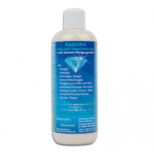 Produit de polissage pour le verre Radora Brillant, 500 ml,  BO5008003