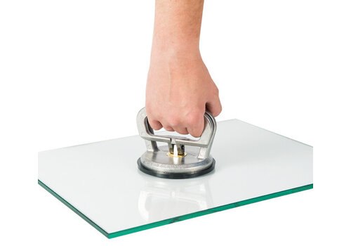 Veribor® Ventouse , aluminium, 1 ventouse pour utilisation à une main, BO 600.0