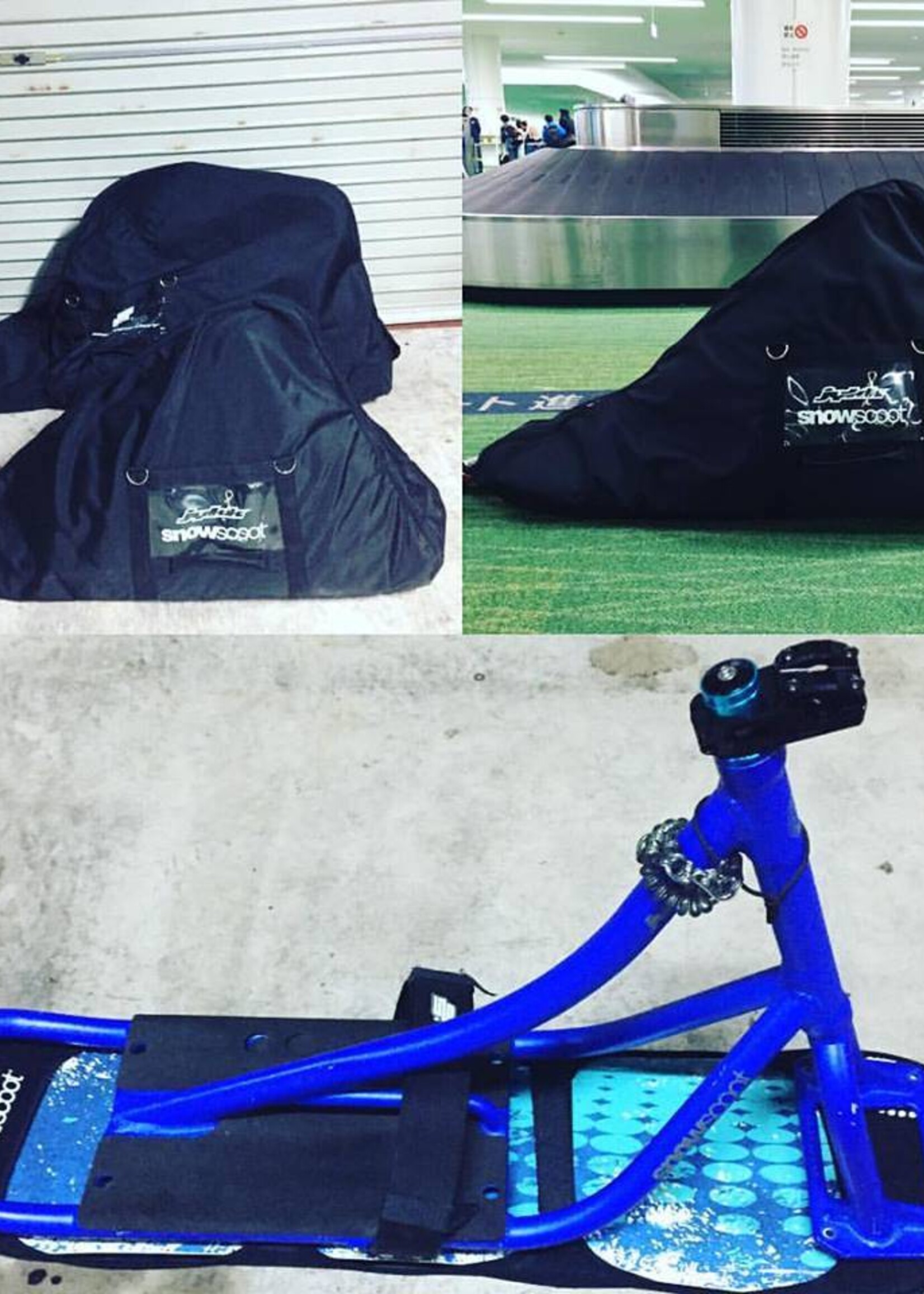 Jykk Snowscoot sac (roues)