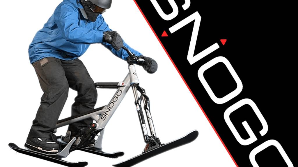 SNO-GO SHIFT Snowbike / Skibike. The stable ski bike model with 3 skis -  Wintersport4ALL