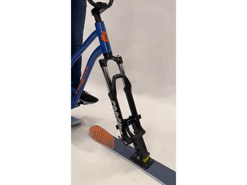 TNGNT Das TNGNT Skibike Snowbike mit Spinner Cargo MTB Downhill Dämpfer