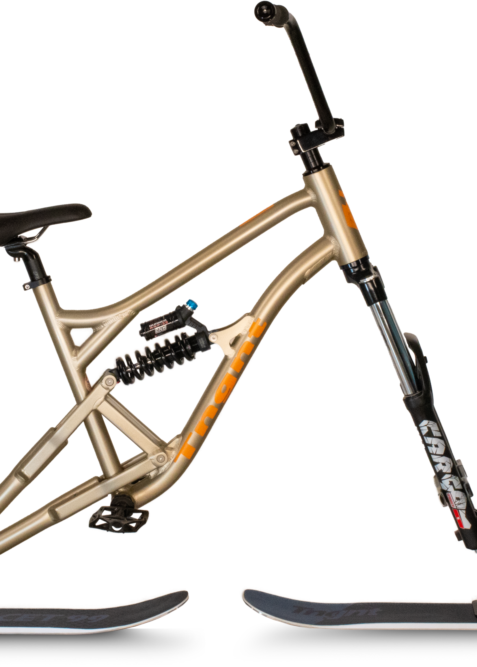 TNGNT TNGNT Carve Skibike mit MTB Downhill Dämpfer