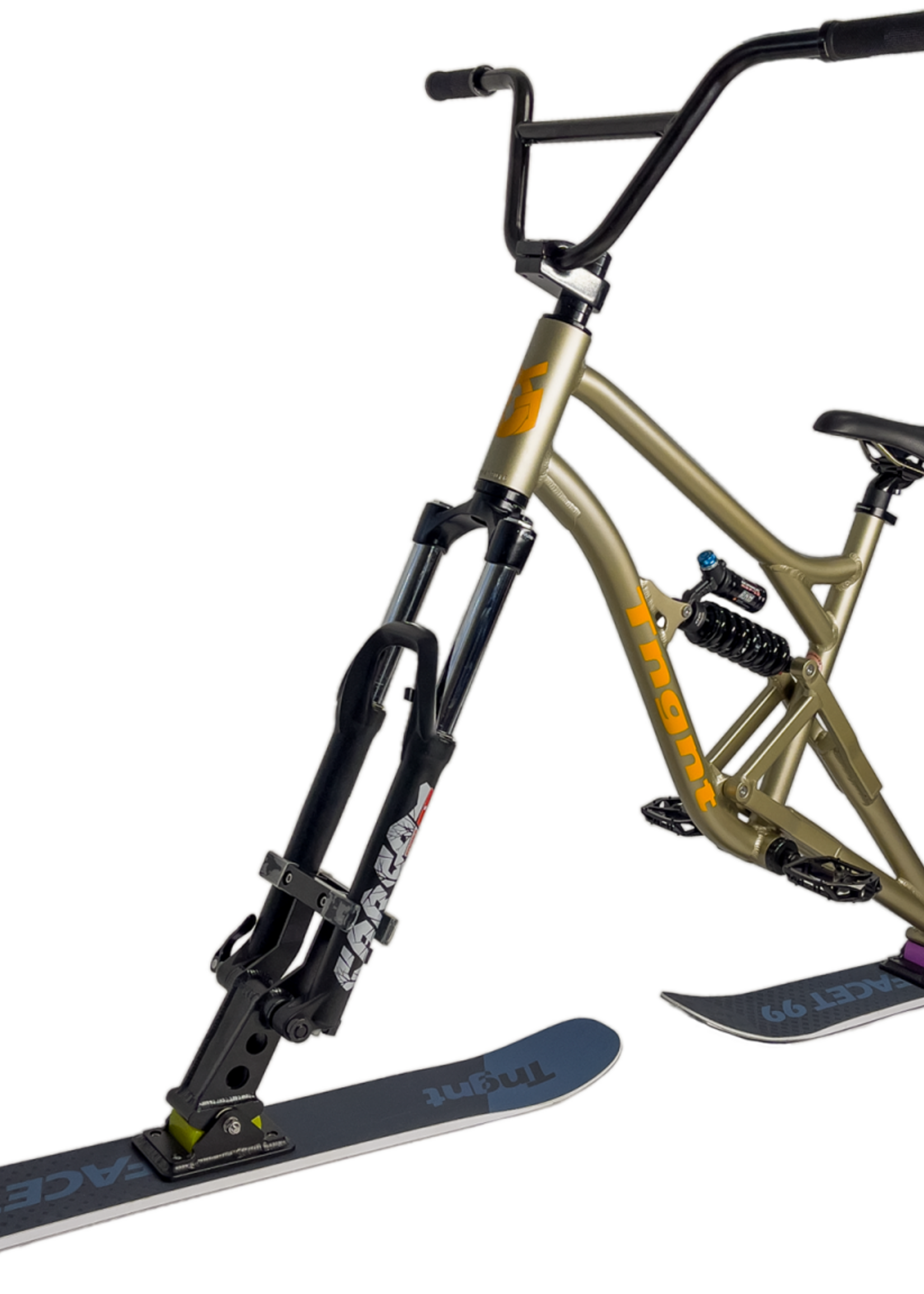 TNGNT TNGNT Carve Skibike mit MTB Downhill Dämpfer