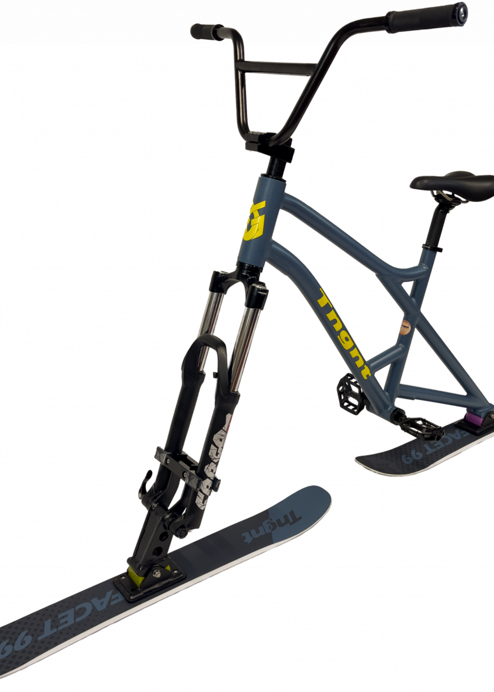 TNGNT The TNGNT Skibike Snowbike with Spinner Cargo MTB Downhill damper