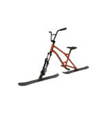 TNGNT De TNGNT Skibike Snowbike met Spinner Cargo MTB Downhill demper