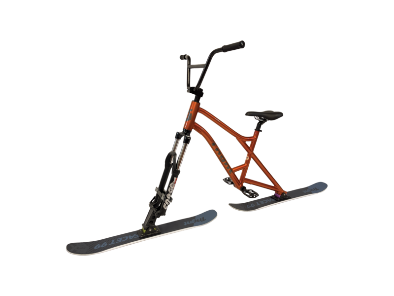 TNGNT De TNGNT Skibike Snowbike met Spinner Cargo MTB Downhill demper