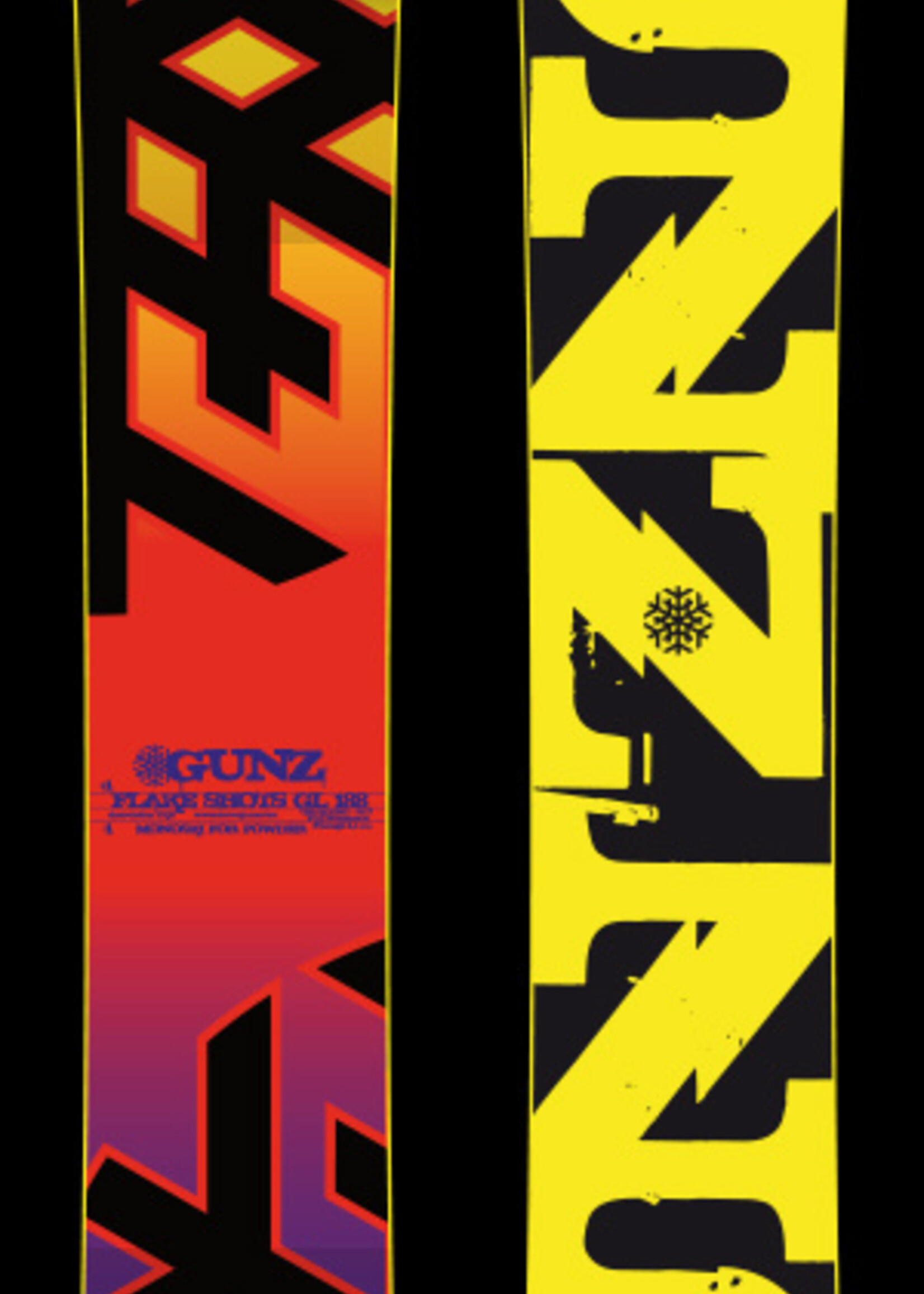 Snowgunz Snowgunz Monoski Flake Shot (freeride)