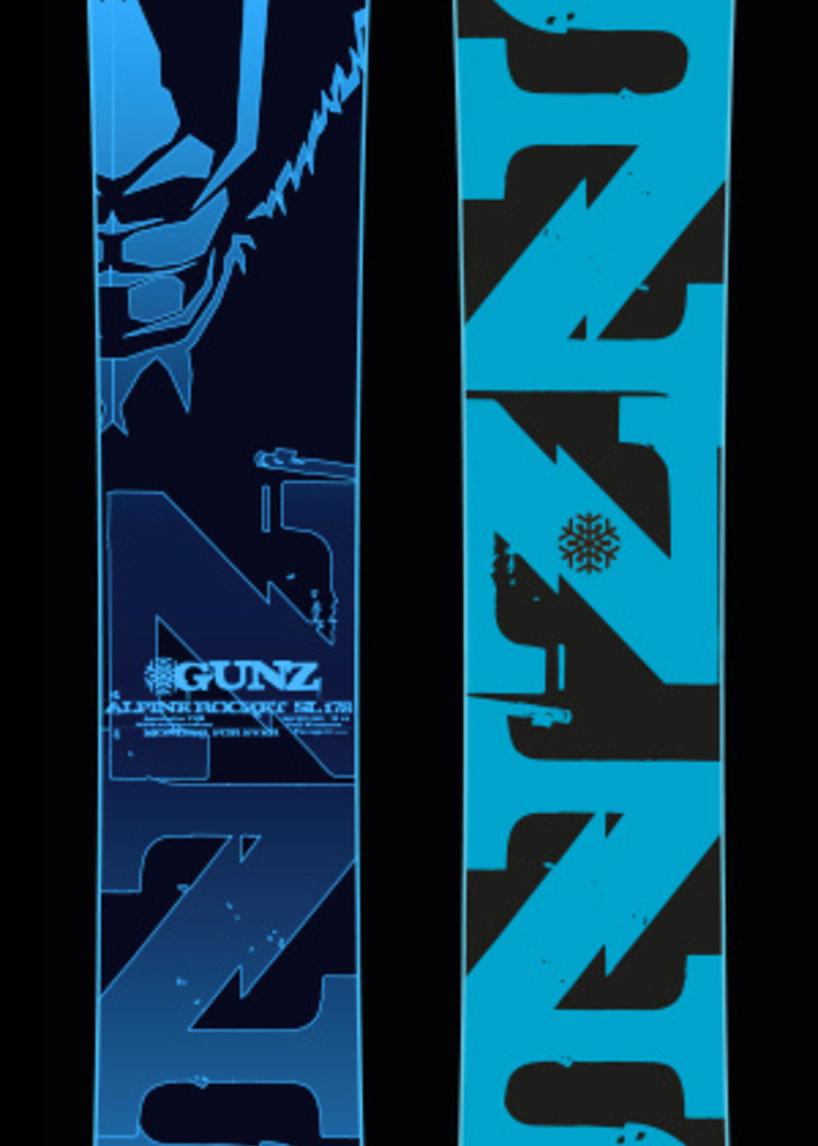 Snowgunz Snowgunz Monoski Alpine Rakete