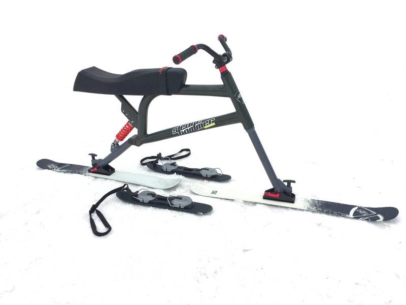 Sledgehammer Racer LIGHT - alternatief voor Brenter Snowbike Skibike