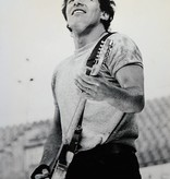 Beautiful black and white photgraph of Bruce Springsteen in Concert