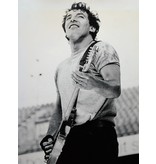 Mooie z/w foto van Bruce Springsteen in concert