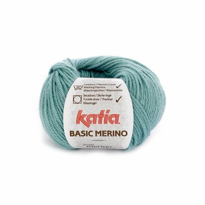 Katia Basic Merino 73 - waterblauw