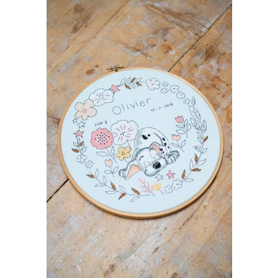 Vervaco Borduurpakket  Little Dalmatier rond